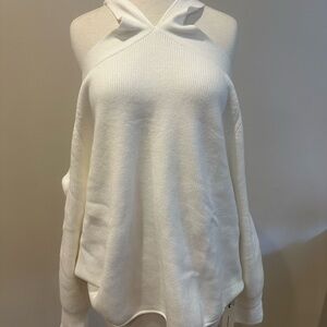 Elegant White Women's Sweater